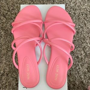 Nine West Beva Flat Slide Sandals